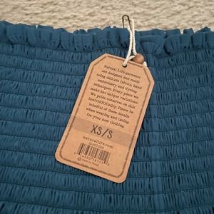 Teal Natural Life Daisy Skort